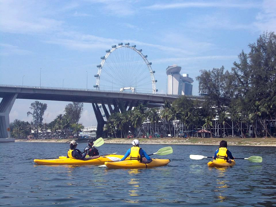 Happy Sparrow's Kayaking Teambuilding