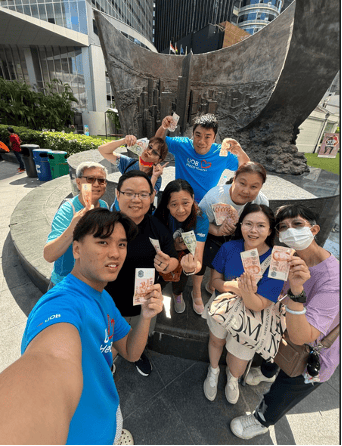 Participants managed to find the secret Treasures within the Venue’s vicinity